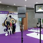 ไฟสปอตไลท์ LED 100w เพิ่มความสว่าง บริเวณ บูทธนาคารไทยพานิชย์