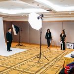 ไฟแฟลชสตูดิโอ ถ่ายภาพผู้บริหาร Eximbank