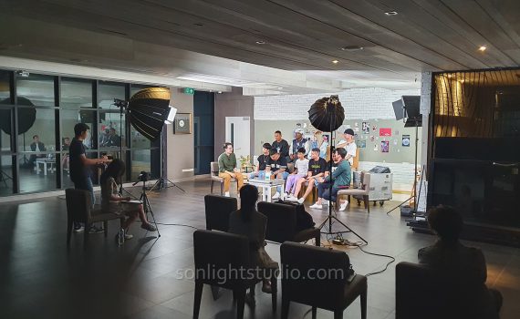 ไฟ Led Godox LS-150ii และไฟ Kino สำหรับถ่ายรายการ “ต้องสงสัย”