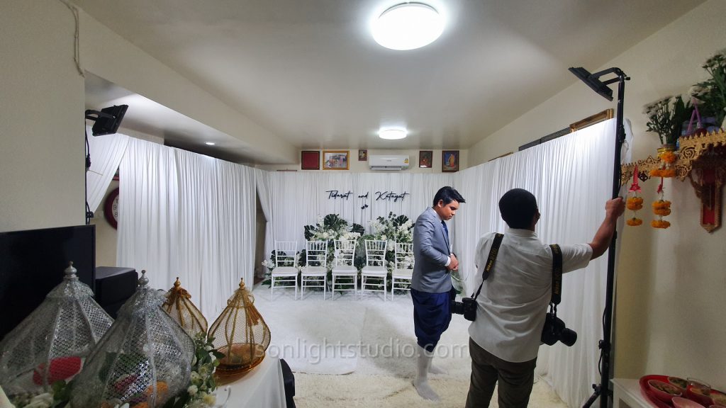 ไฟสปอร์ตไลท์ LED 100w | ไฟต่อเนื่อง 100w Led ไฟถ่ายวีดีโอ เช่าไฟงานแต่ง