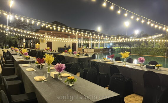 เช่าไฟปิงปอง LED งานเลี้ยงโปโลม้า