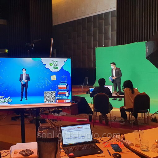 Green Screen สำหรับไลฟ์สด