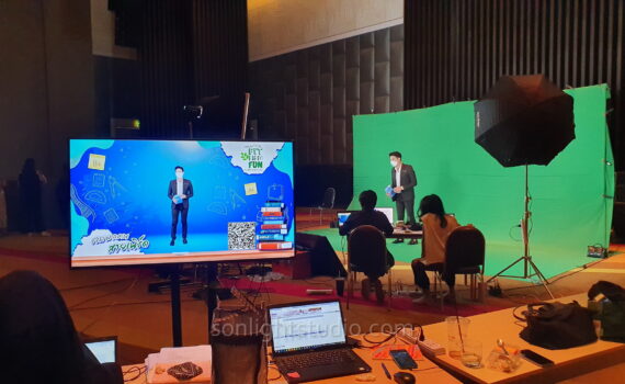Green Screen สำหรับไลฟ์สด
