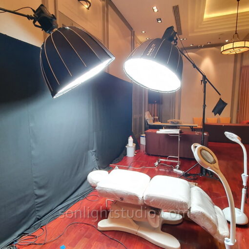 ไฟ VDO LED Nanlite FS-300 300W พร้อม Softbox สำหรับงานสัมมนา