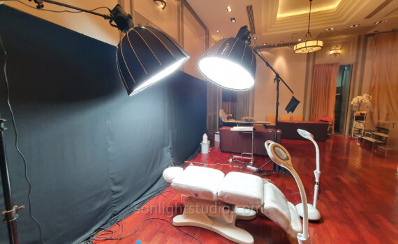 ไฟ VDO LED Nanlite FS-300 300W พร้อม Softbox สำหรับงานสัมมนา