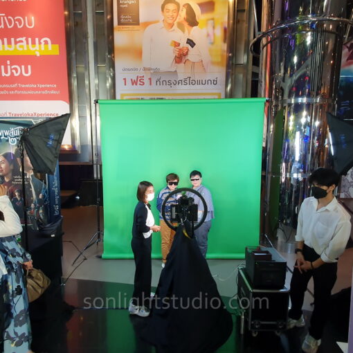 Photo Booth งานบุพเพสันนิวาส 2 ใช้ฉาก Green Screen