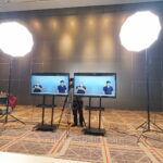 ไฟ Nanlite FS-300 พร้อม Lantern Softbox สำหรับการประชุมออนไลน์ ปูนซิเมนต์ไทย