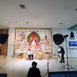 ไฟสำหรับถ่ายวิดีโอ สัมภาษณ์ Nanlite FS-300 ที่กระทรวงวัฒนธรรม