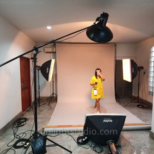 ไฟแฟลชสตูดิโอ 400W สำหรับถ่ายภาพโฆษณามือถือ