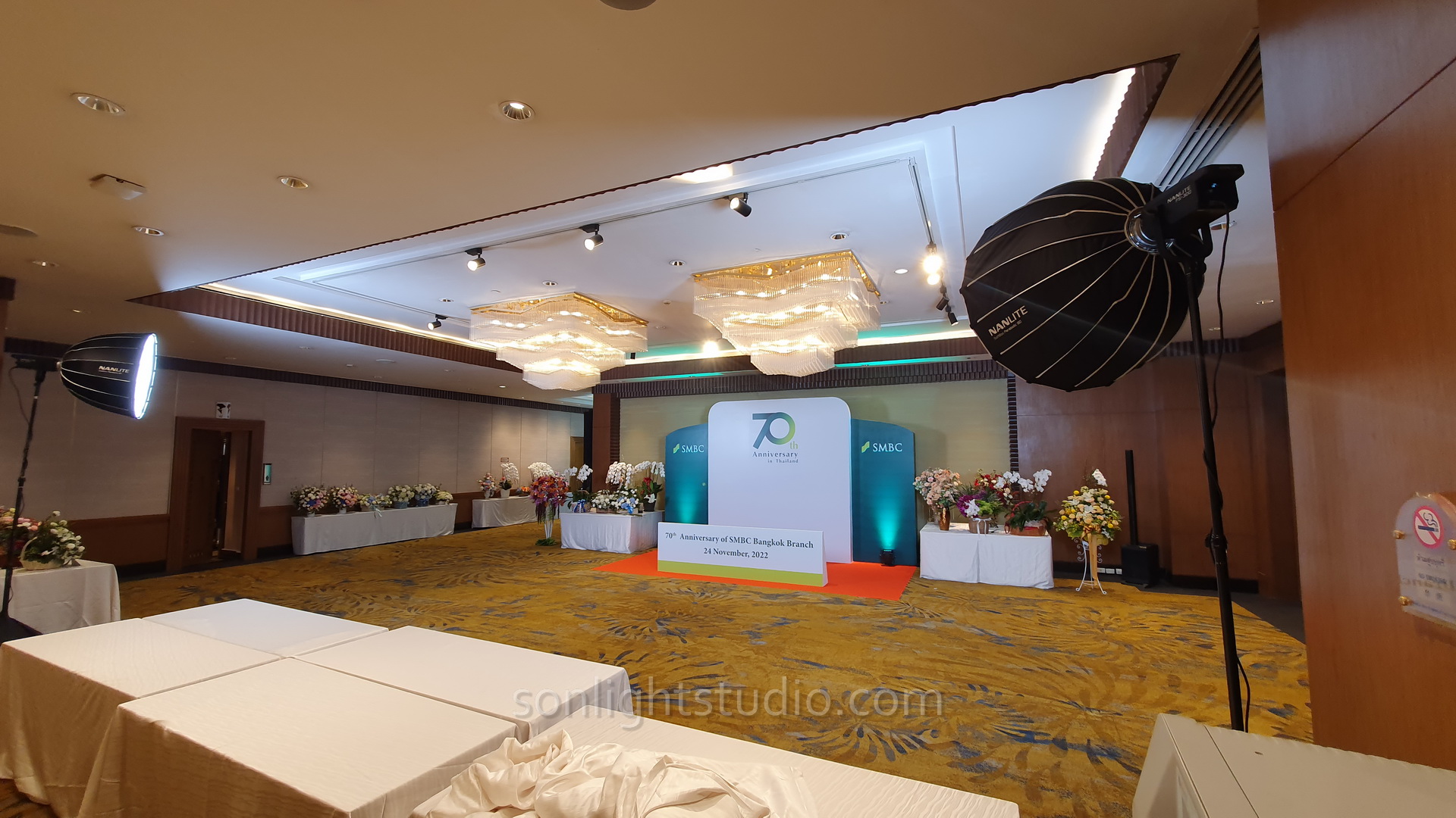 เช่าไฟงานเลี้ยงฉลอง Nanlite FS300 สำหรับงานอีเวนต์ใหญ่