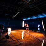 การจัดไฟสตูดิโอถ่ายภาพนักกีฬาบาสเกตบอล ด้วยเทคนิค Rim Light