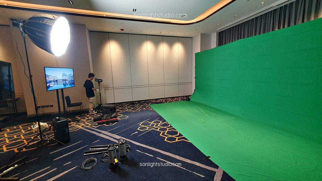 ให้เช่าฉากเขียวสำหรับงาน Live Streaming
