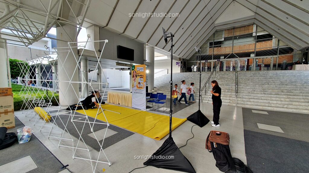 ให้เช่าไฟสำหรับบูธโปรโมทสินค้าและอีเวนต์