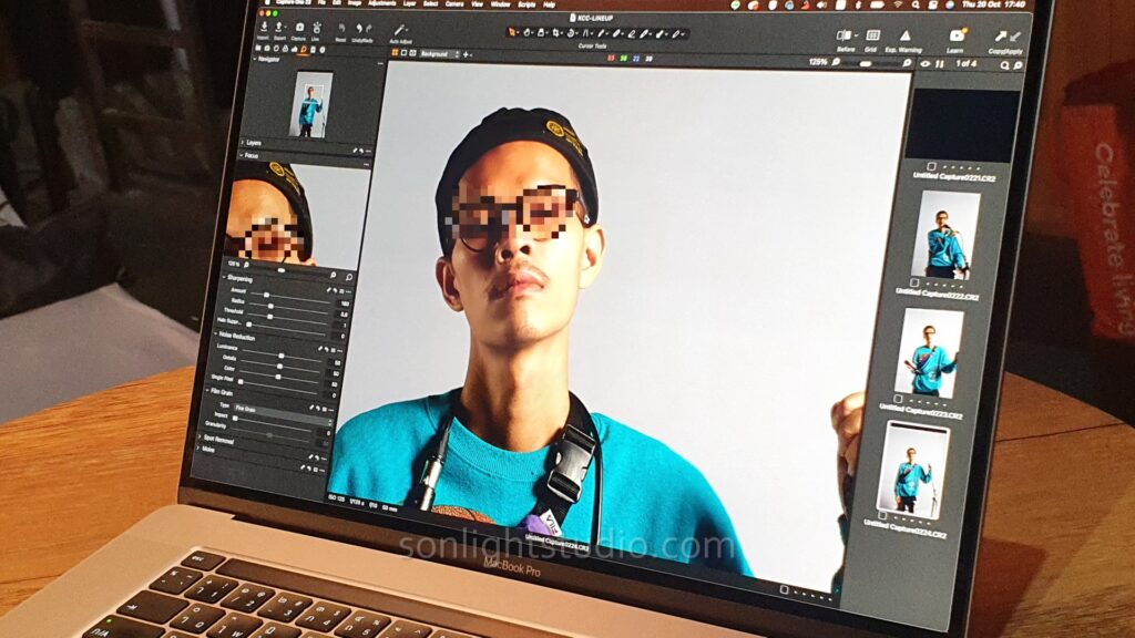 ไฟแฟลชสตูดิโอ 400W พร้อม Softbox สำหรับงาน Portrait