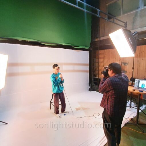 ไฟแฟลชสตูดิโอ 400W พร้อม Softbox สำหรับงาน Portrait