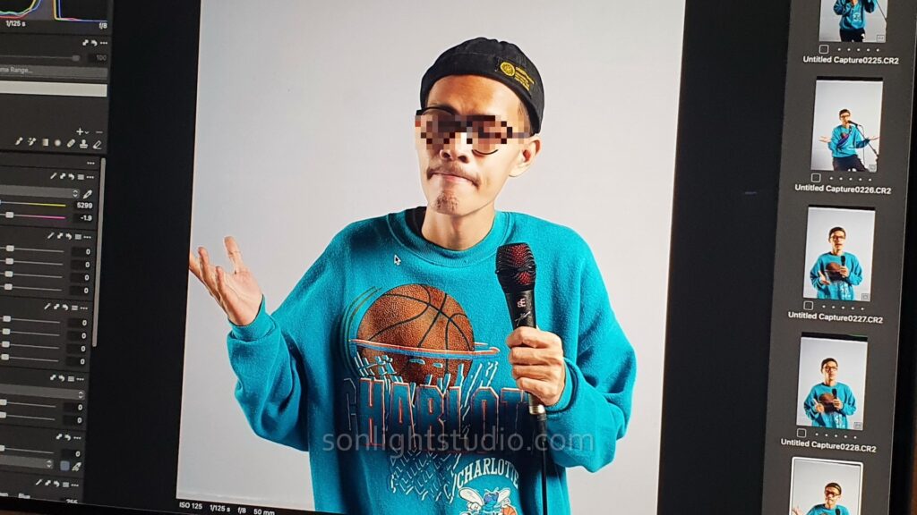 ภาพถ่าย Portrait ด้วยไฟแฟลชสตูดิโอ