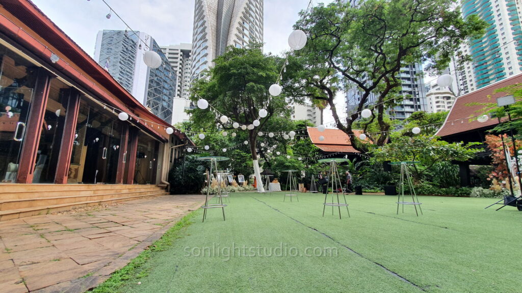 ไฟปิงปองพร้อมบริการติดตั้งสำหรับงานแต่งงาน