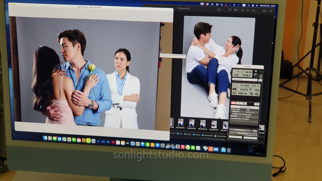 เบื้องหลังกองถ่ายละคร ลมเล่นไฟ ที่ใช้บริการ เช่าไฟสตูและลิมโบ้