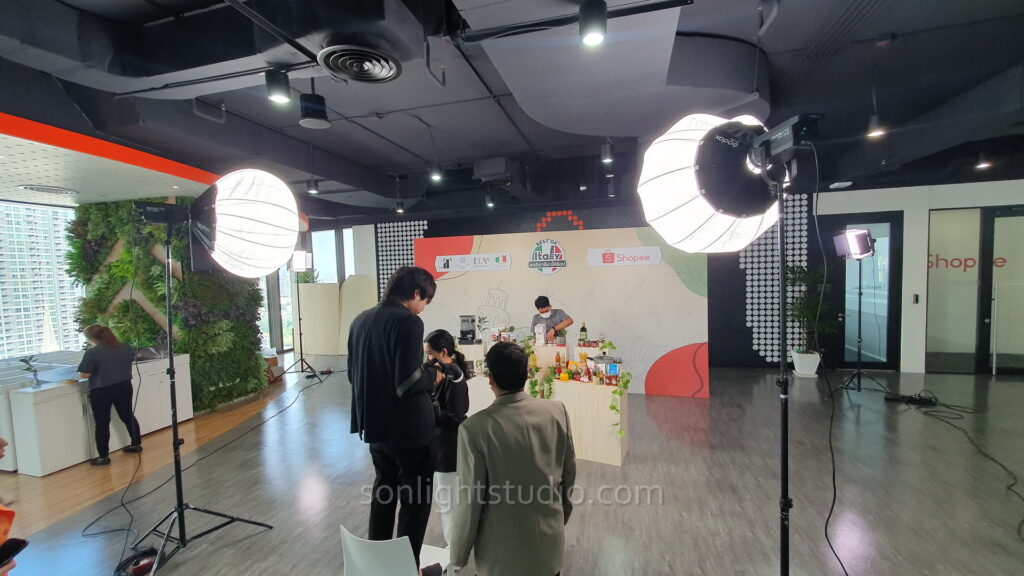 ไฟต่อเนื่อง งานแถลงข่าว Shopee X Best of Italy