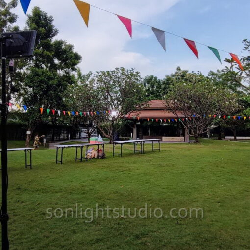 เช่าไฟสปอตไลท์ LED 100W สำหรับงานเลี้ยงหมู่บ้าน