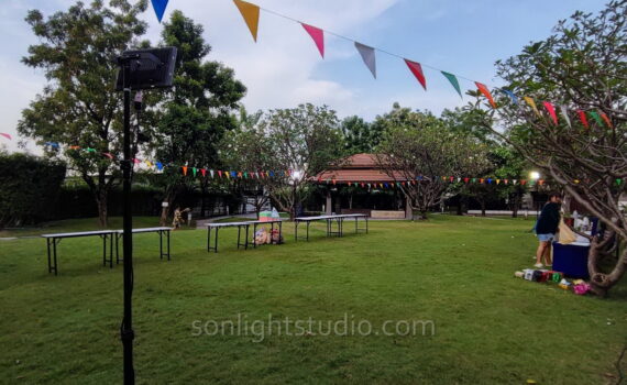 เช่าไฟสปอตไลท์ LED 100W สำหรับงานเลี้ยงหมู่บ้าน