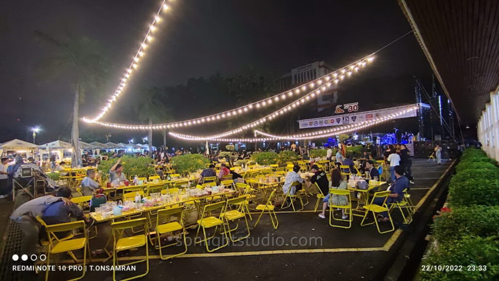 บริการเช่าไฟปิงปองติดตั้งในงานเลี้ยง